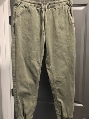 RDI Olive Utility Drawstring Waist Pants